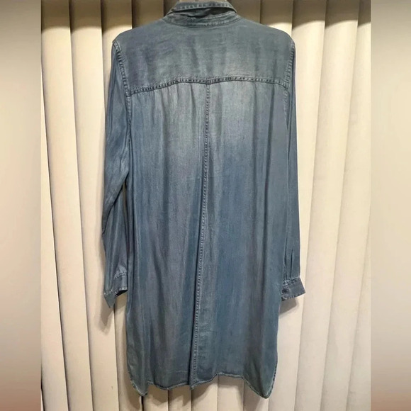 Calvin Klein button front Shirt-dress size large, perfect condition, never worn - Picture 7 of 10